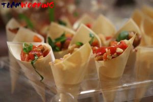 Finger Food fatto nell'attività di cucina