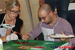 Dipingere i valori dell'azienda