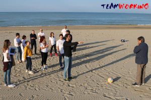 Movie Making in spiaggia